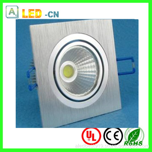 Square Shape 1*25W COB LED Grille Lamp
